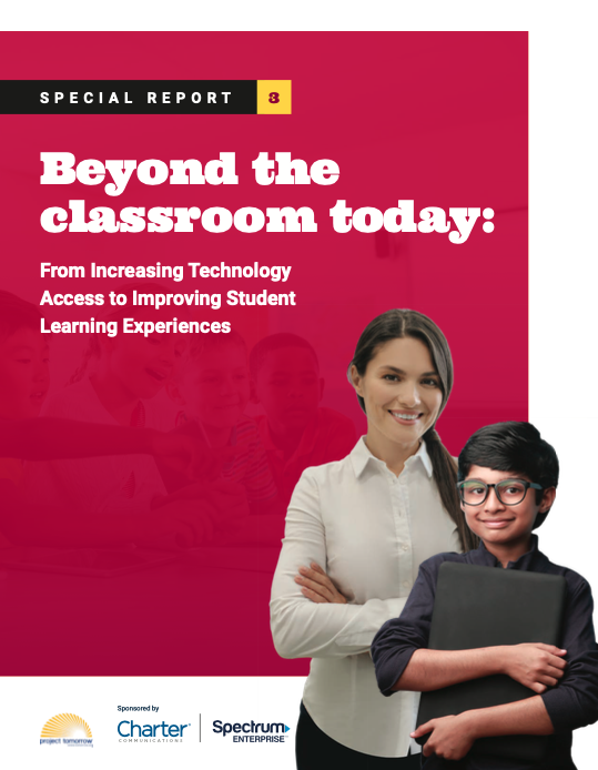 Beyond the classroom today: From Increasing Technology Access to Improving Student Learning Experiences report cover
