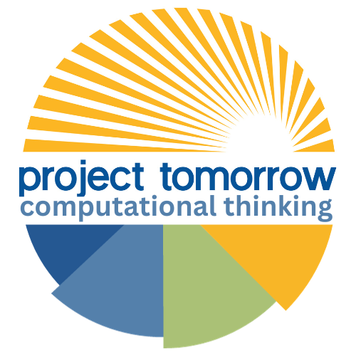 Computational Thinking with Project Tomorrow logo